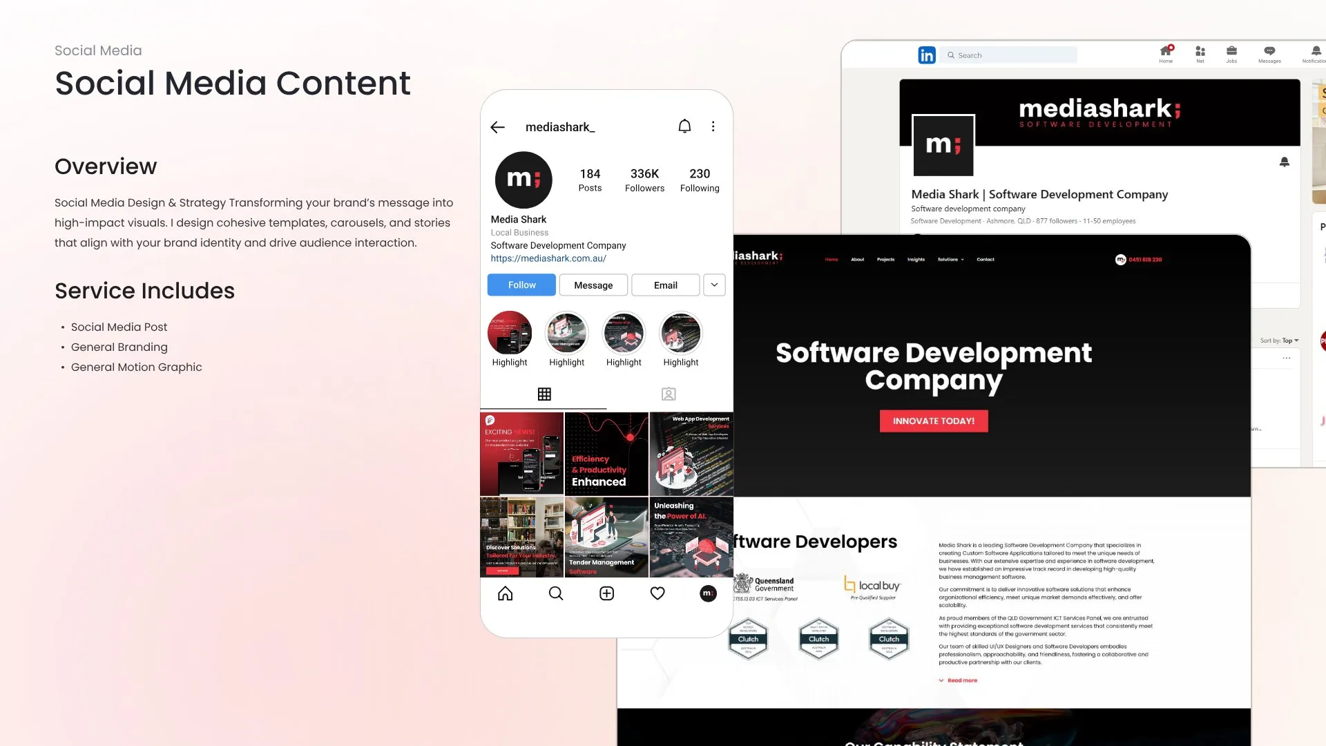 Social Media Content, slide 2